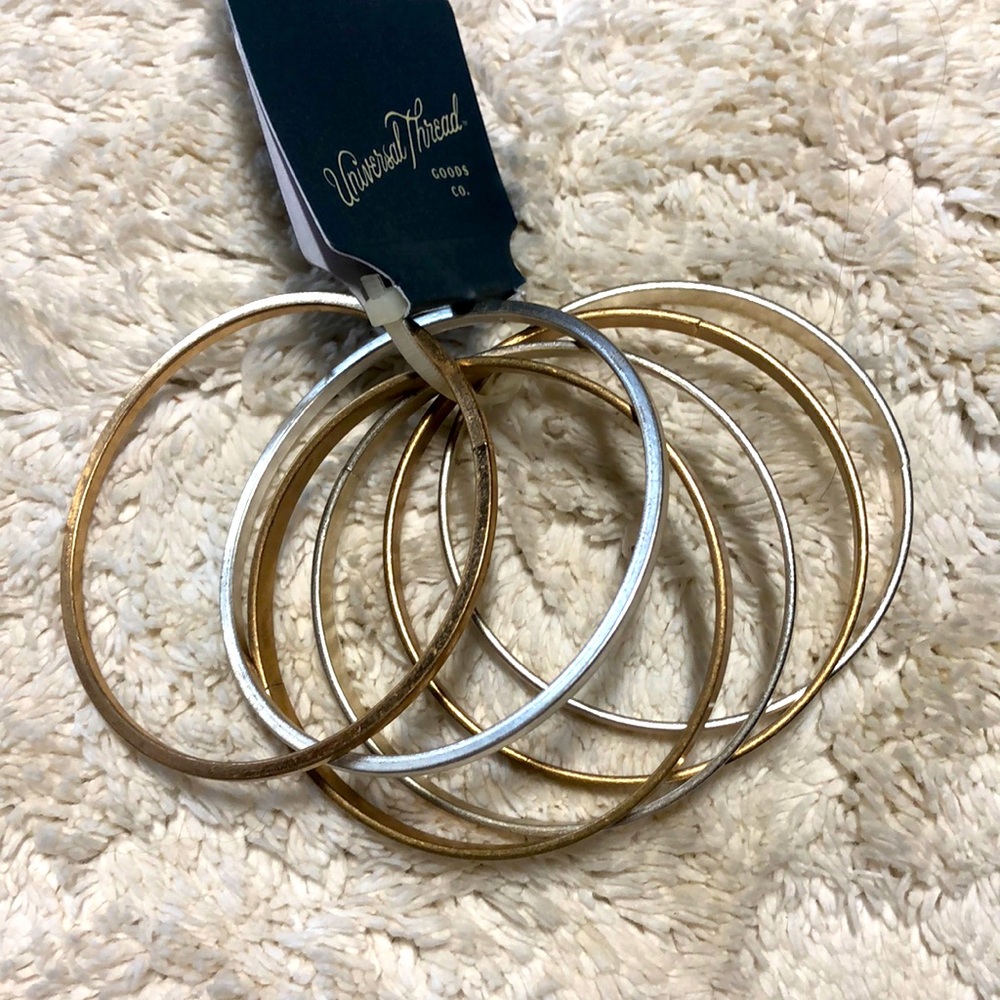 Set of 6 Bangle Bracelets